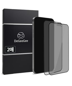 [2매] 아이폰 25도 프라이버시 풀커버 사생활보호 강화유리 액정보호필름 아이폰16 15 14 13 프로 미니 플러스 프로맥스