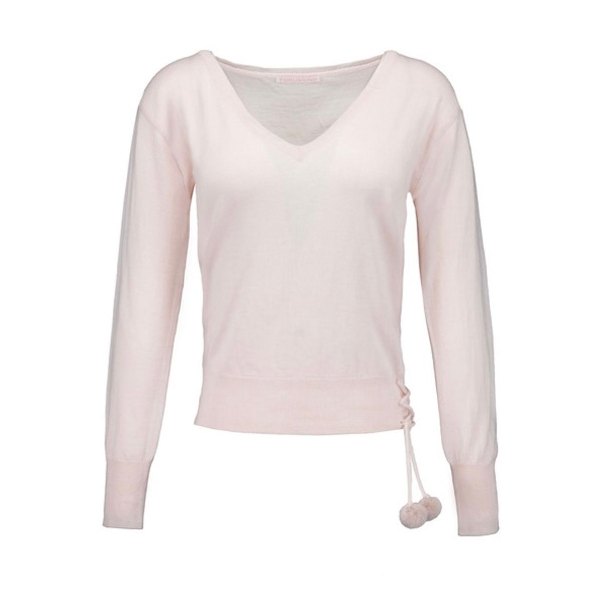 포어링(FORUSRING) Sugarplum v-neck knit (pink)