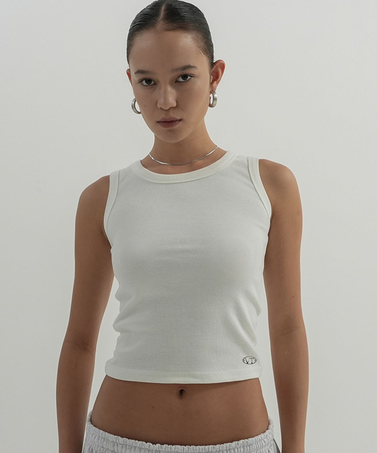 분트(VOONT) VT Basic Sleeveless (WHITE)