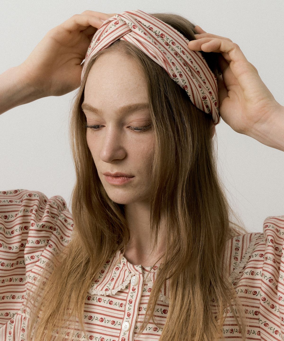 조스라운지(JO'S LOUNGE) [웜모달] Kiss Knot Headband