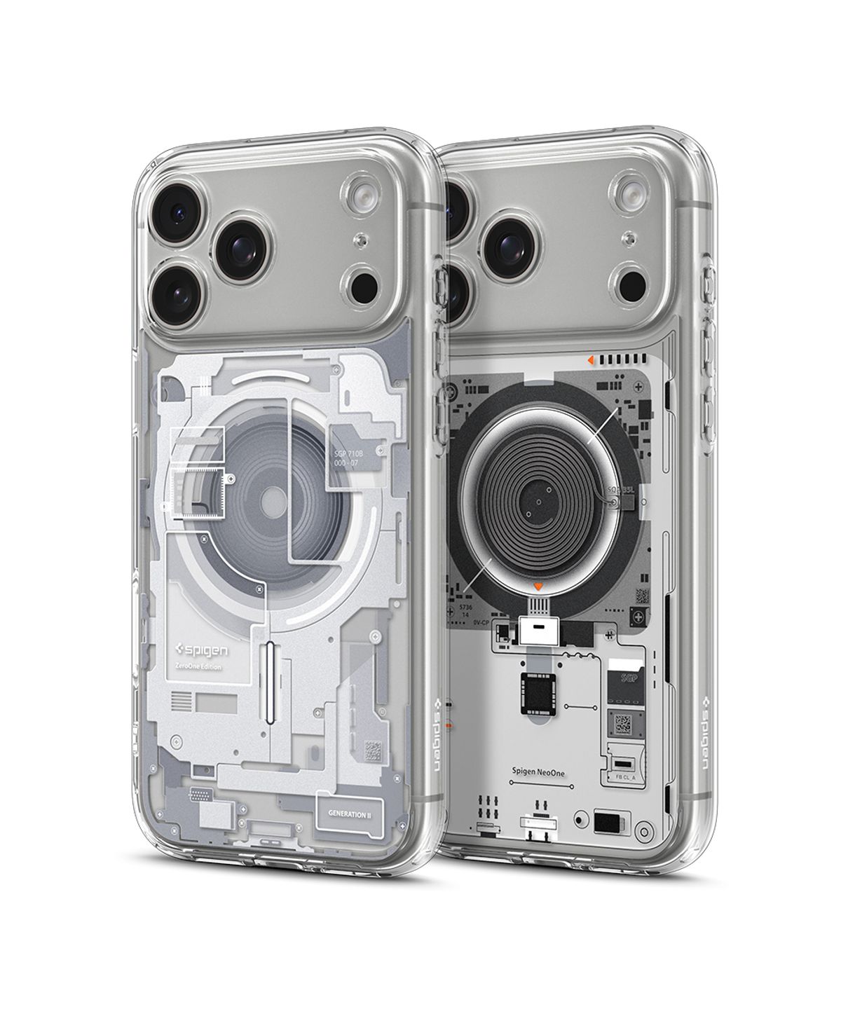 슈피겐(SPIGEN) 아이폰17 프로 맥세이프 케이스 펀치홀 울트라하이브리드맥핏 제로원