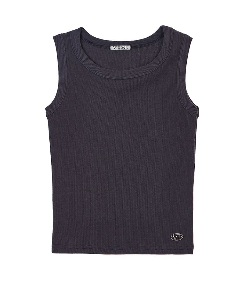 VT Basic Sleeveless (CHARCOAL)