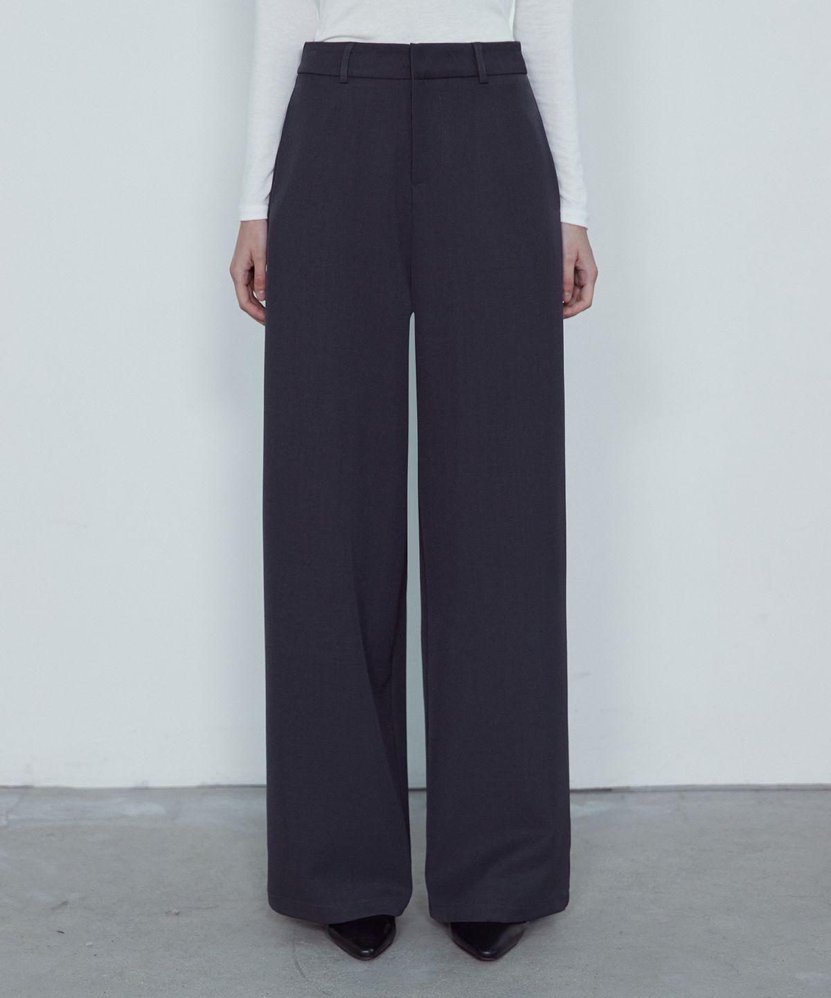 논앤논(NON AND NON) ZERO WRINKLE STRAIGHT SLACKS_NFSL5305