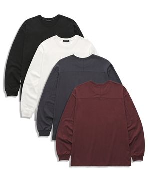 절개배색 롱슬리브 (VLS0208) 4color