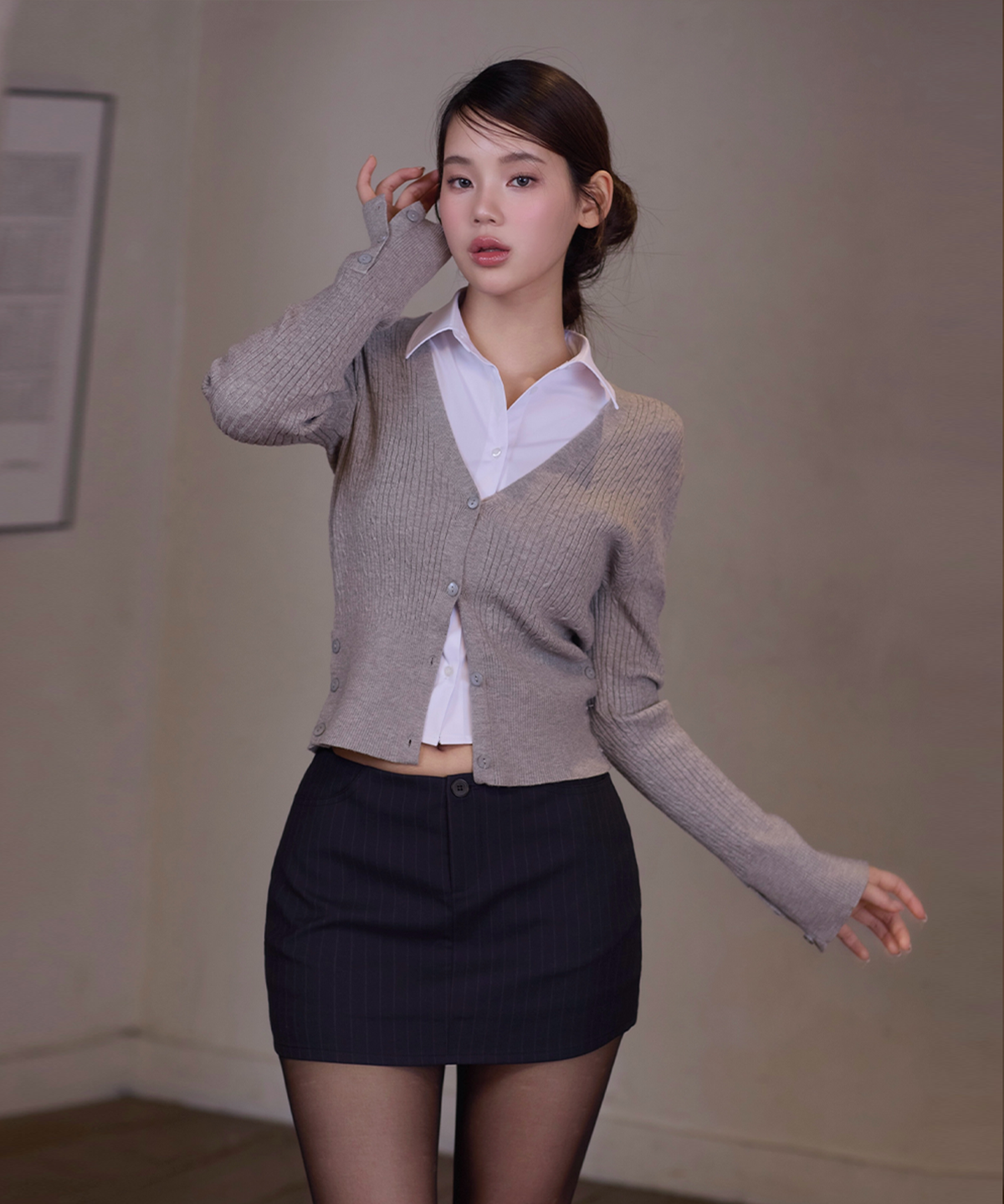 카인다미(KINDAME) 클래식 H라인 스커트 (숏/롱)