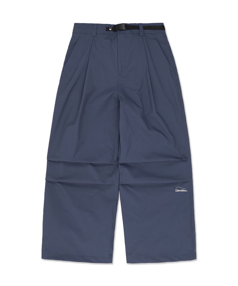 BASIC WIDE PANTS (WIDE FIT LV.2) BLUE NIGHT