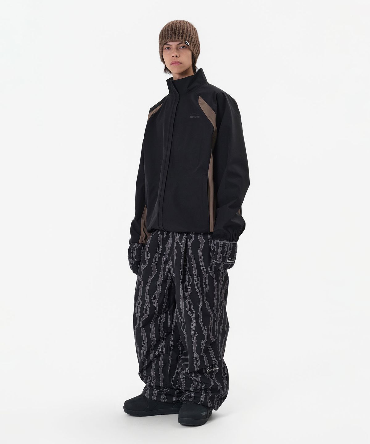 디미토(DIMITO) BASIC WIDE PANTS (WIDE FIT LV.2) HAE MT BLACK