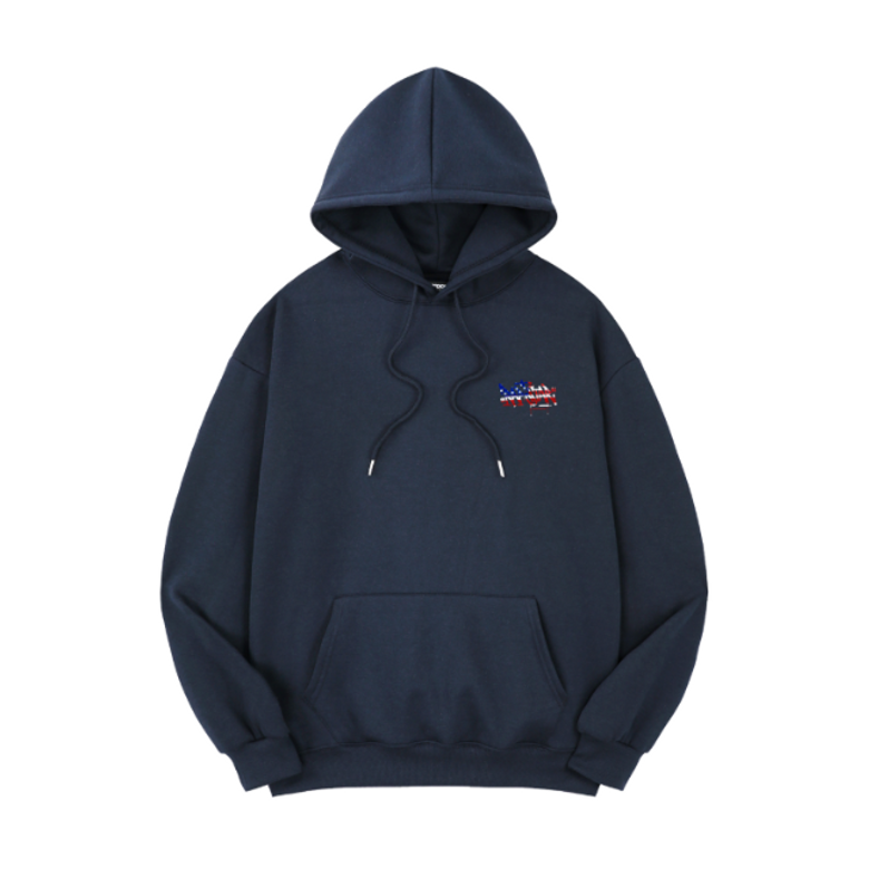 USA 그래픽 랩스타미니 후드 티 H0286