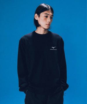 [2PACK] 피뎁트 X 미즈노 로고 티셔츠 화이트/블랙