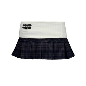 4US Banding mini skirt (check)