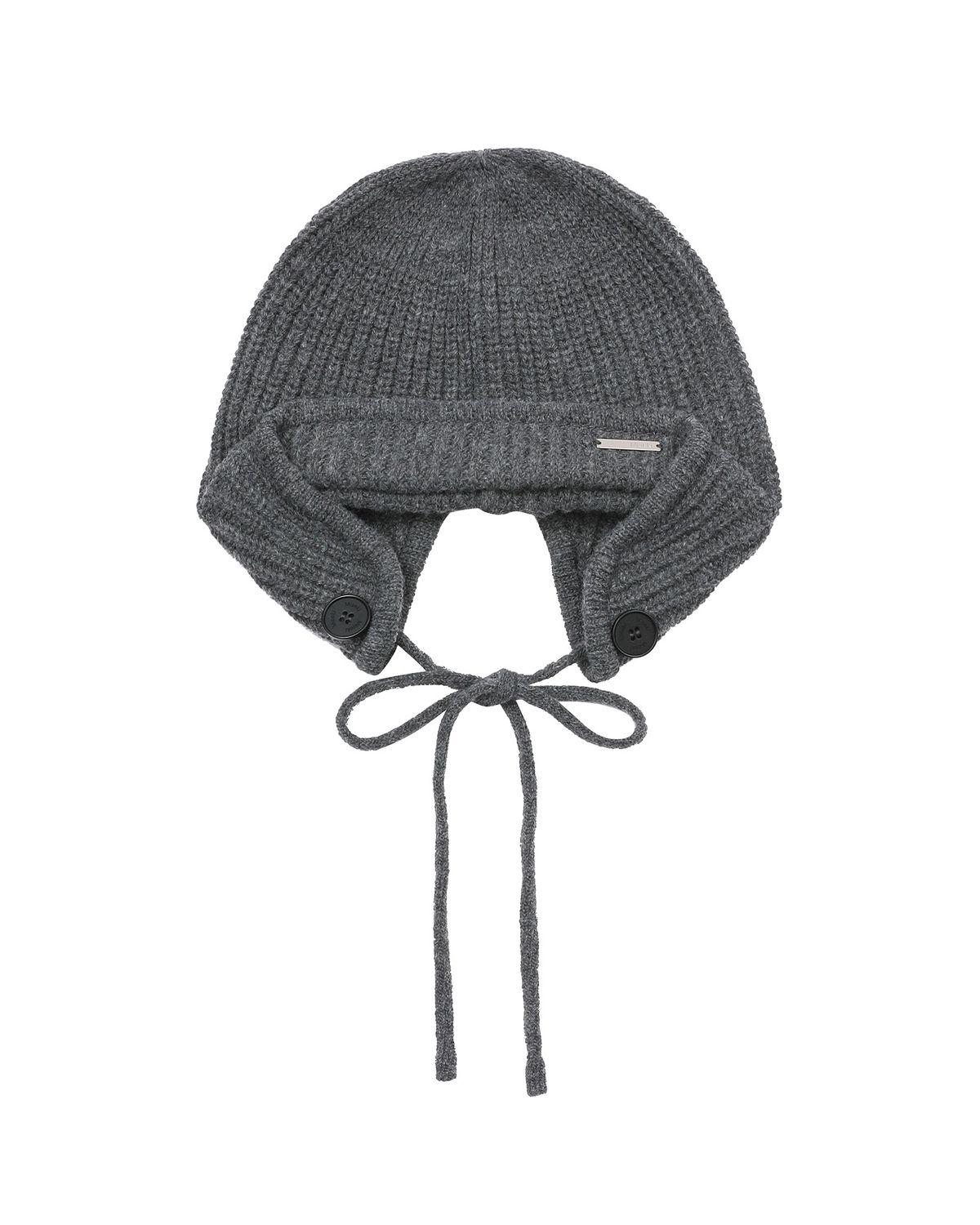 미세키서울(MISEKI SEOUL) Button trooper hat CHARCOAL