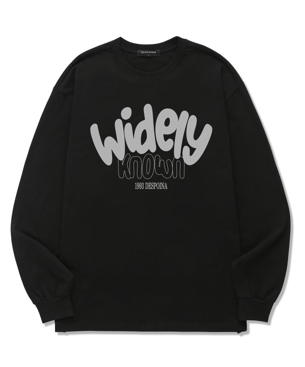 우즈(OUSE) WIDELY KNOWN 롱슬리브 (DLS035) 블랙