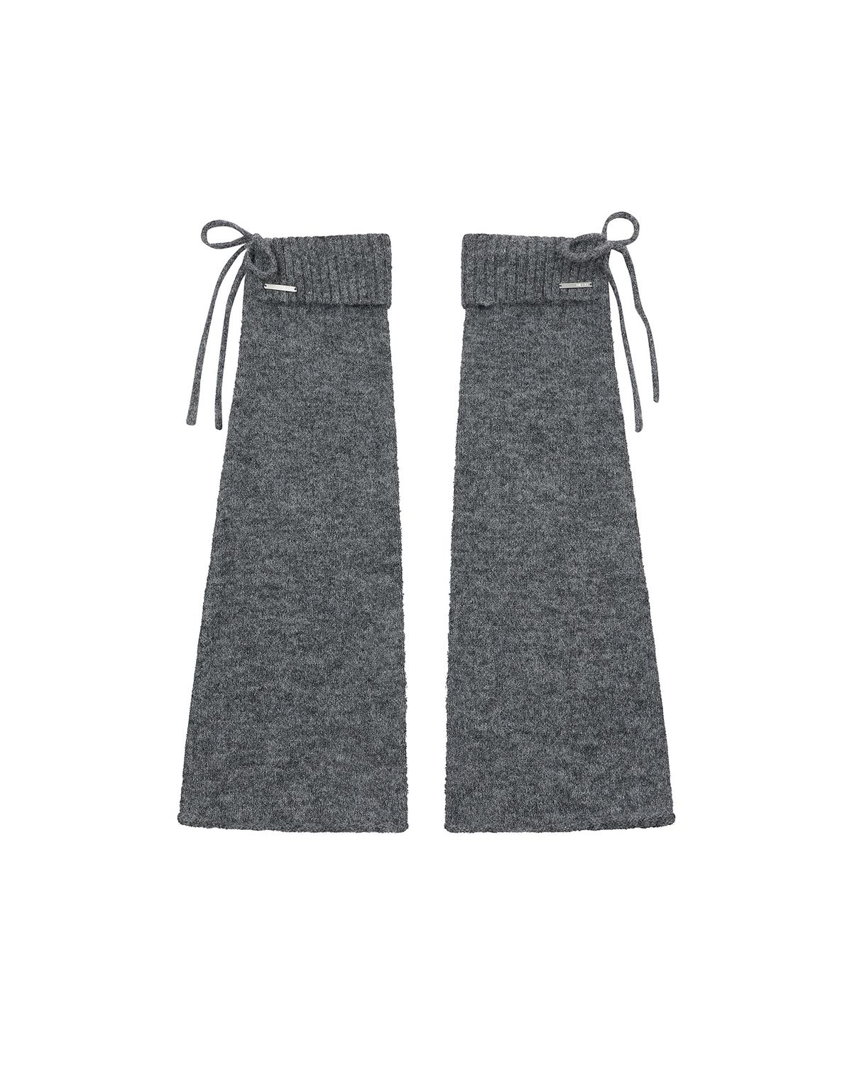 미세키서울(MISEKI SEOUL) Drawstring leg warmer CHARCOAL