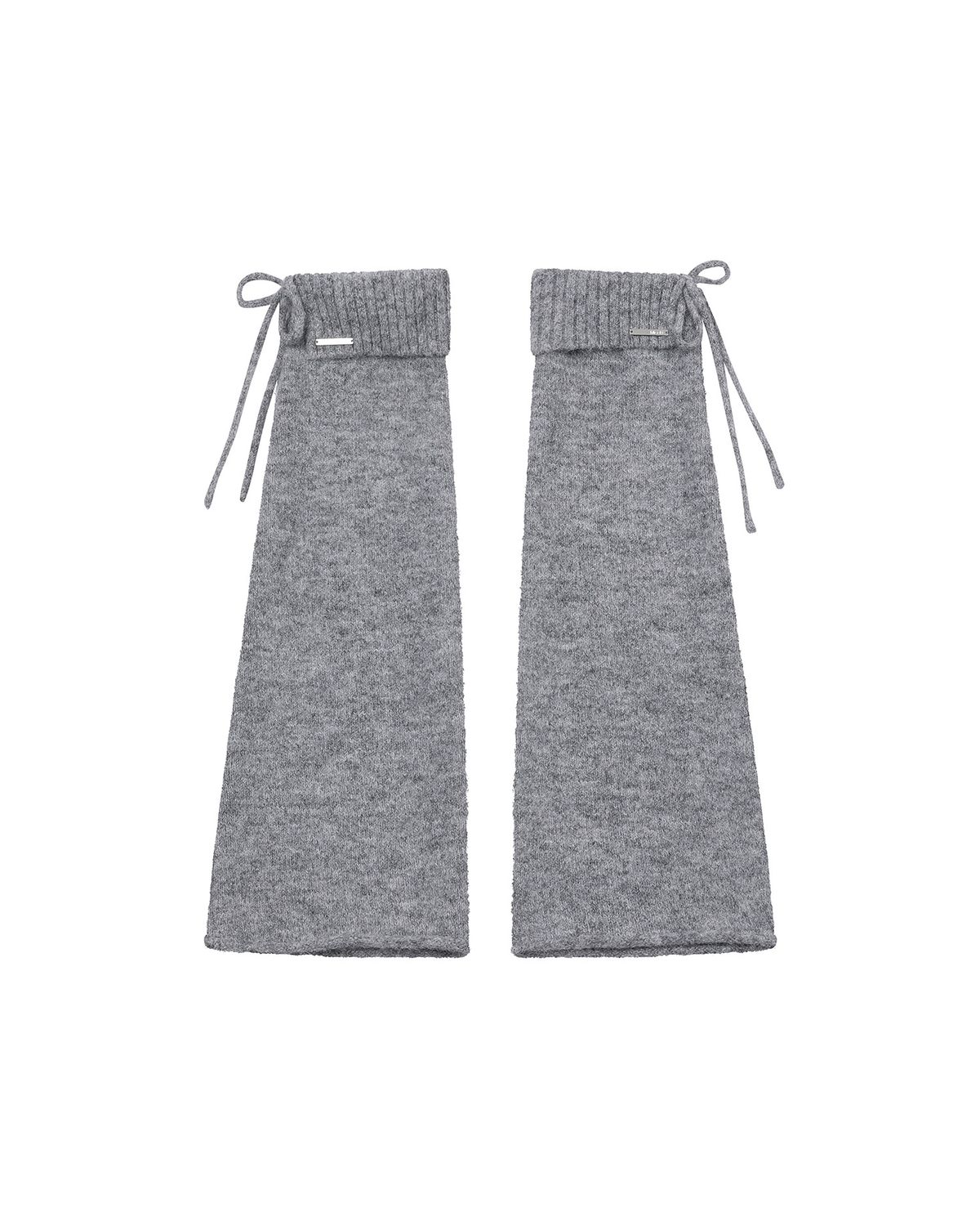 미세키서울(MISEKI SEOUL) Drawstring leg warmer GREY