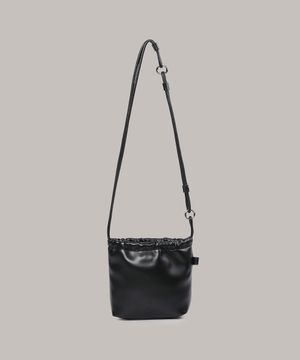 링클 투 라인 백 - 블랙