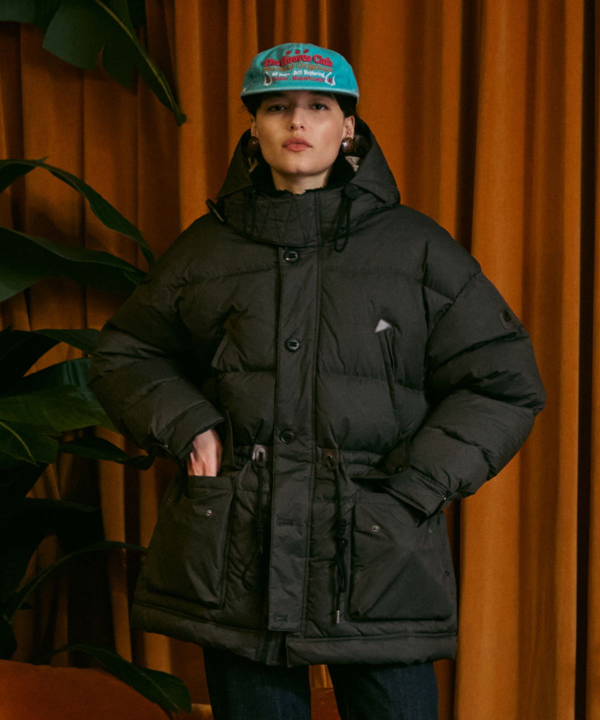 펜필드(PENFIELD) 마운틴 헤비 다운 파카 올리브_FR4WD35U