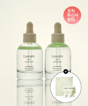 [민감진정세럼] 카밍 리페어 어린시카 오일 세럼 30ml + 30ml [증정] 시카 겔 마스크 1매, 시카크림 2매