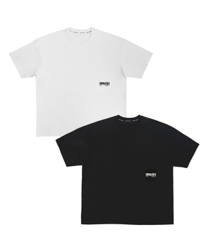 [2PACK] 오버핏 반팔 티셔츠_Identity(정체성)