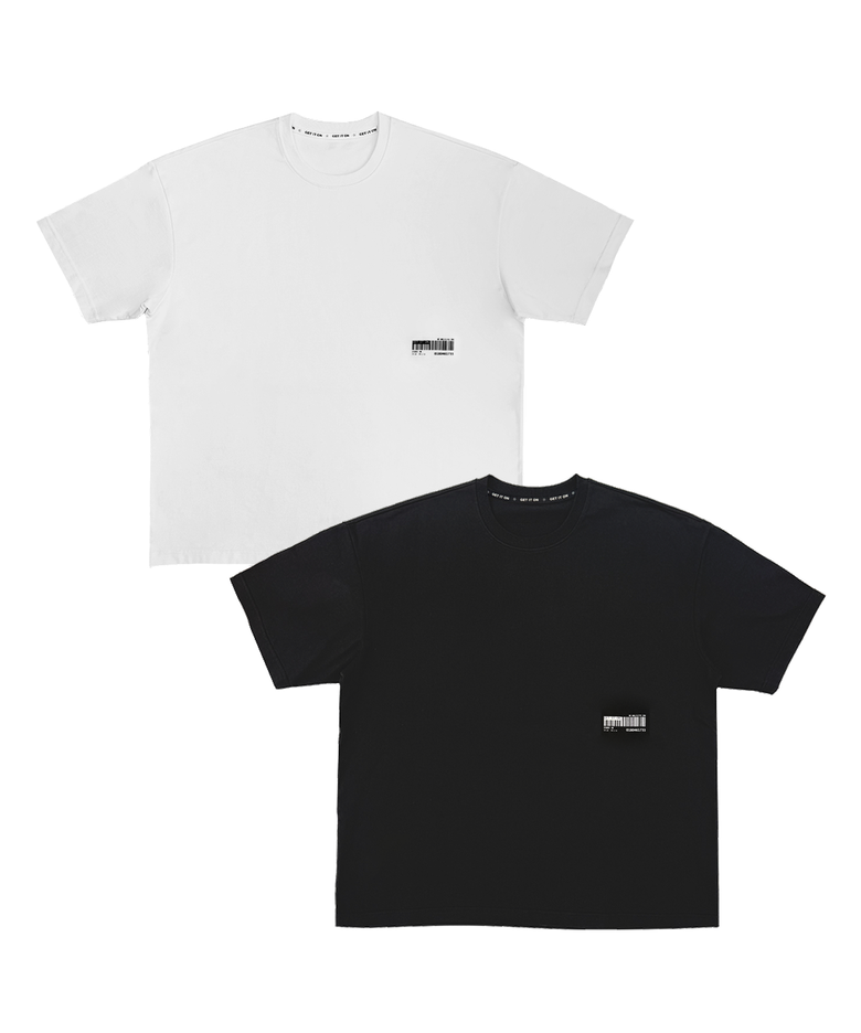 [2PACK] 오버핏 반팔 티셔츠_Identity(정체성)