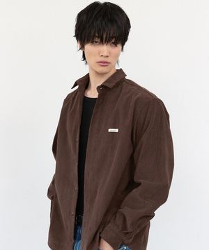 Corduroy Shirt - Brown