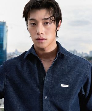 Denim Corduroy Shirt - Indigo