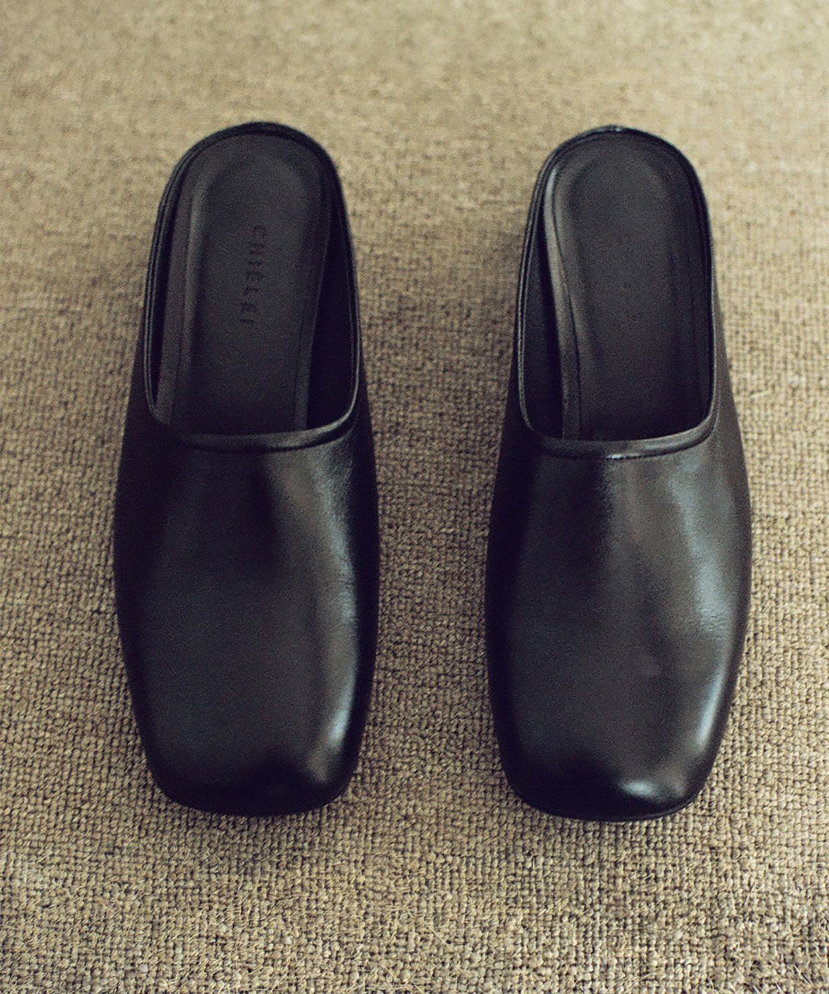 키에레이(CHIELEI) MONK MULE [C5F03 BK]
