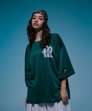 더스크 배트라인 마니아 숏 슬리브 그린