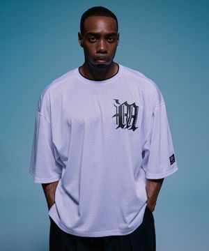 더스크 배트라인 마니아 숏 슬리브 화이트