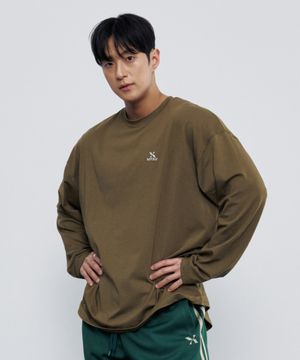 컴포트 스트레치 롱 슬리브 카키