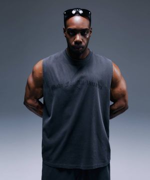 페이드 아치 피그먼트 슬리브리스 차콜