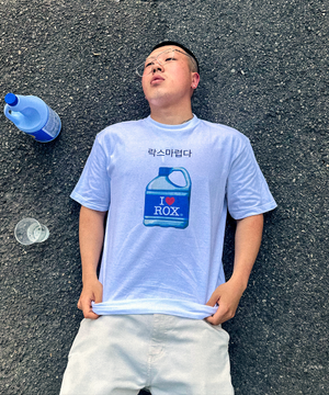 락스마렵다 티셔츠 I LOVE ROX PRINTING T-SHIRTS_25SS