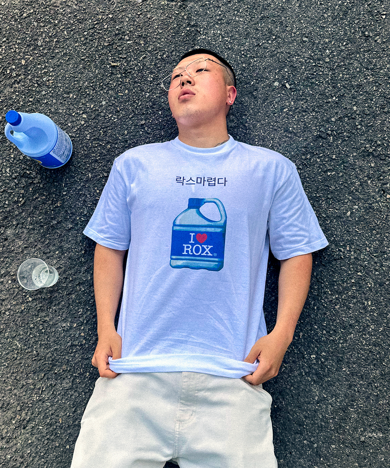 락스마렵다 티셔츠 I LOVE ROX PRINTING T-SHIRTS_25SS
