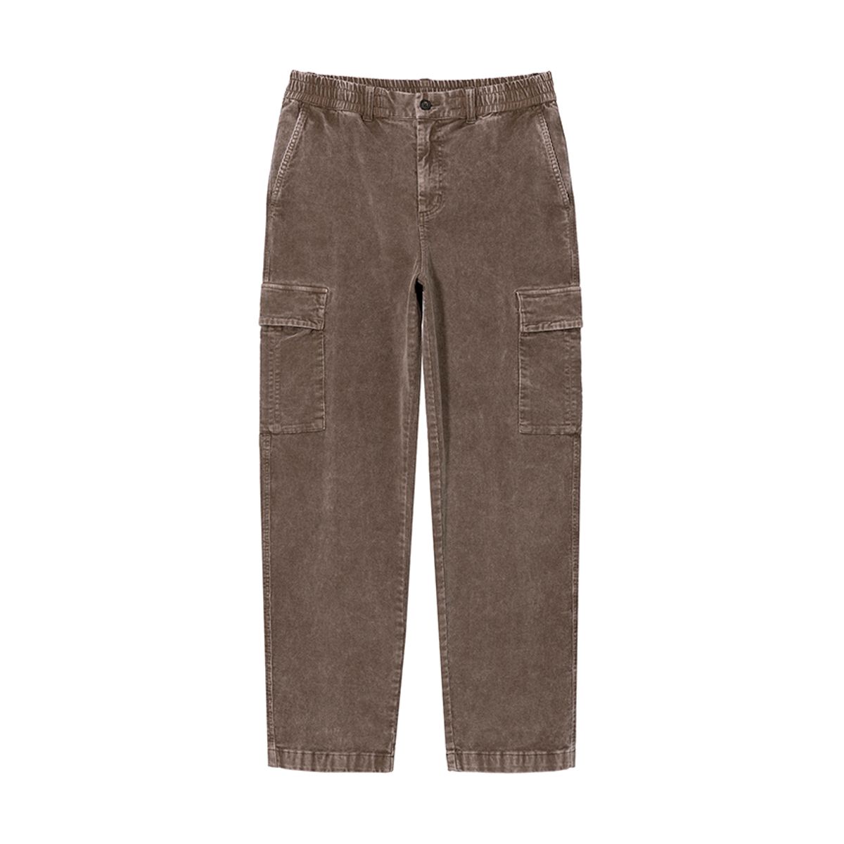 나우(nau) 가먼트다잉 코듀로이 카고팬츠 Khaki Brown