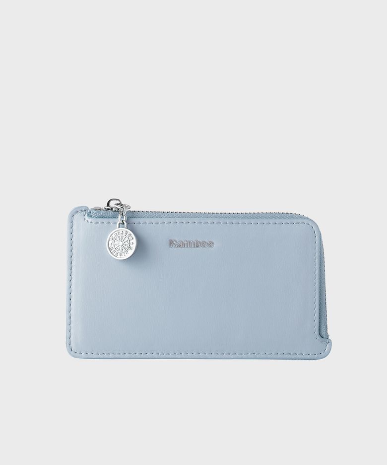 Occo Zip Coin Card Wallet_ LIGHT BLUE