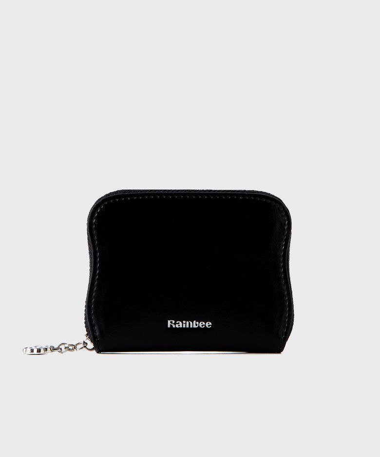 Occo Wave Zip Wallet_ BLACK