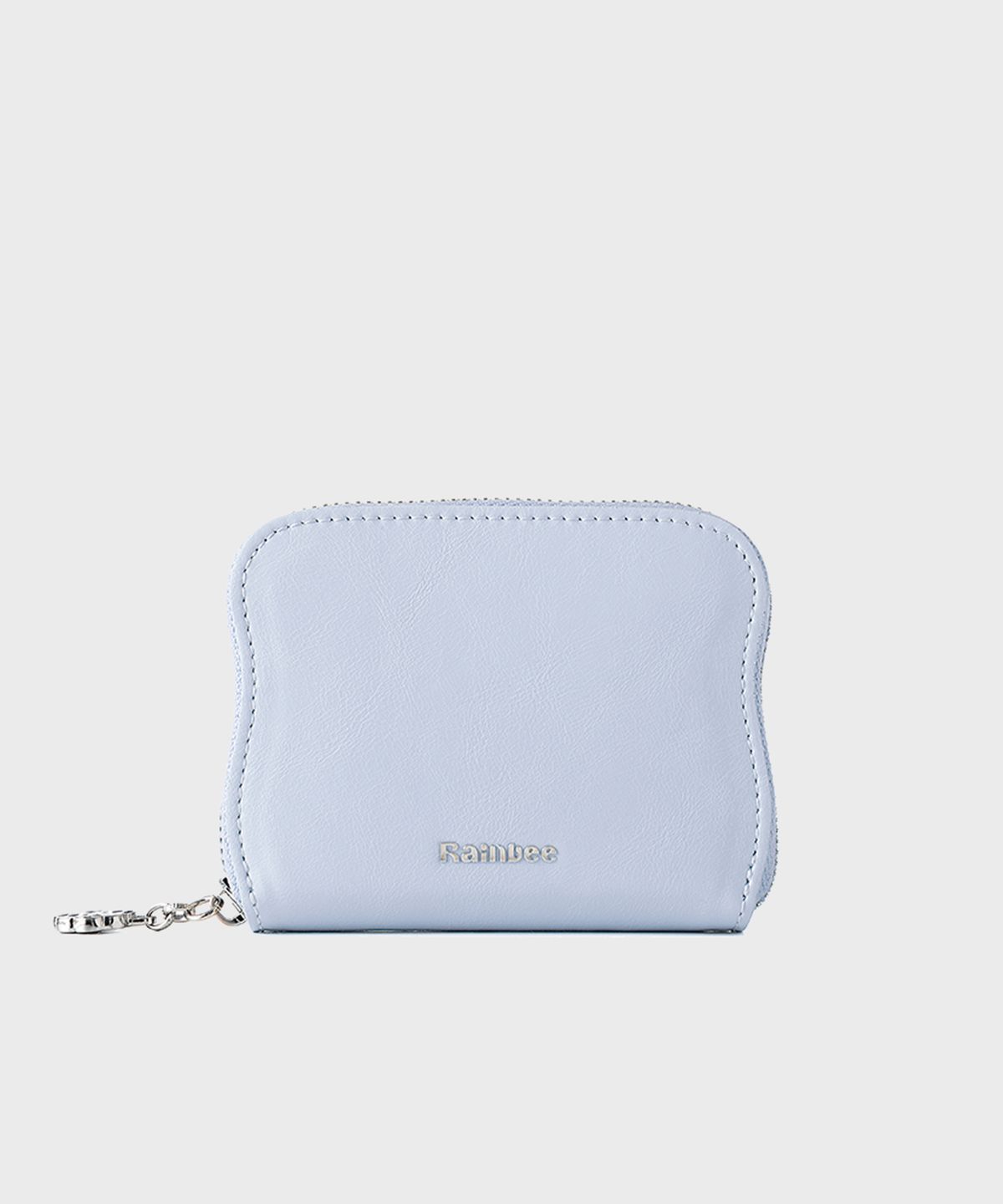 레인비(RAINBEE) Occo Wave Zip Wallet_ LIGHT BLUE