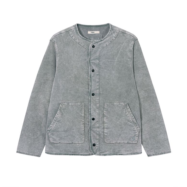 가먼트다잉 코듀로이 패딩 자켓 Light Gray