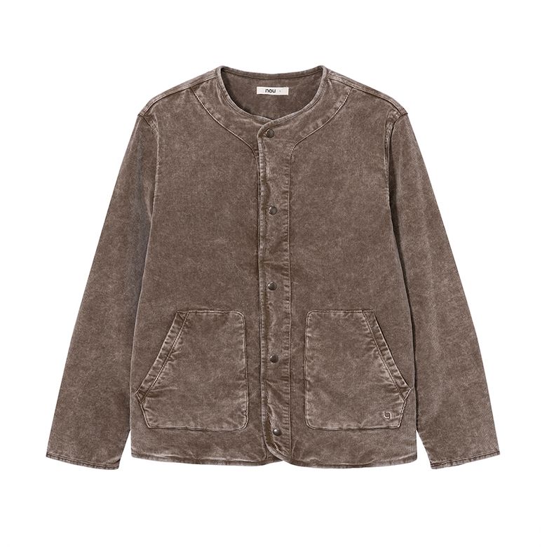 가먼트다잉 코듀로이 패딩 자켓 Khaki Brown