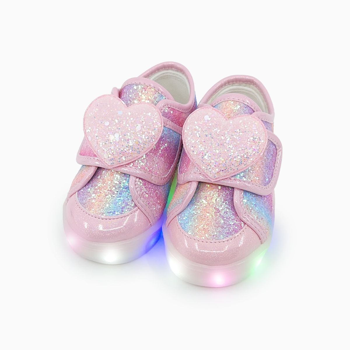 베이비솔(BABYSOLE) 클로이하트 LED 운동화