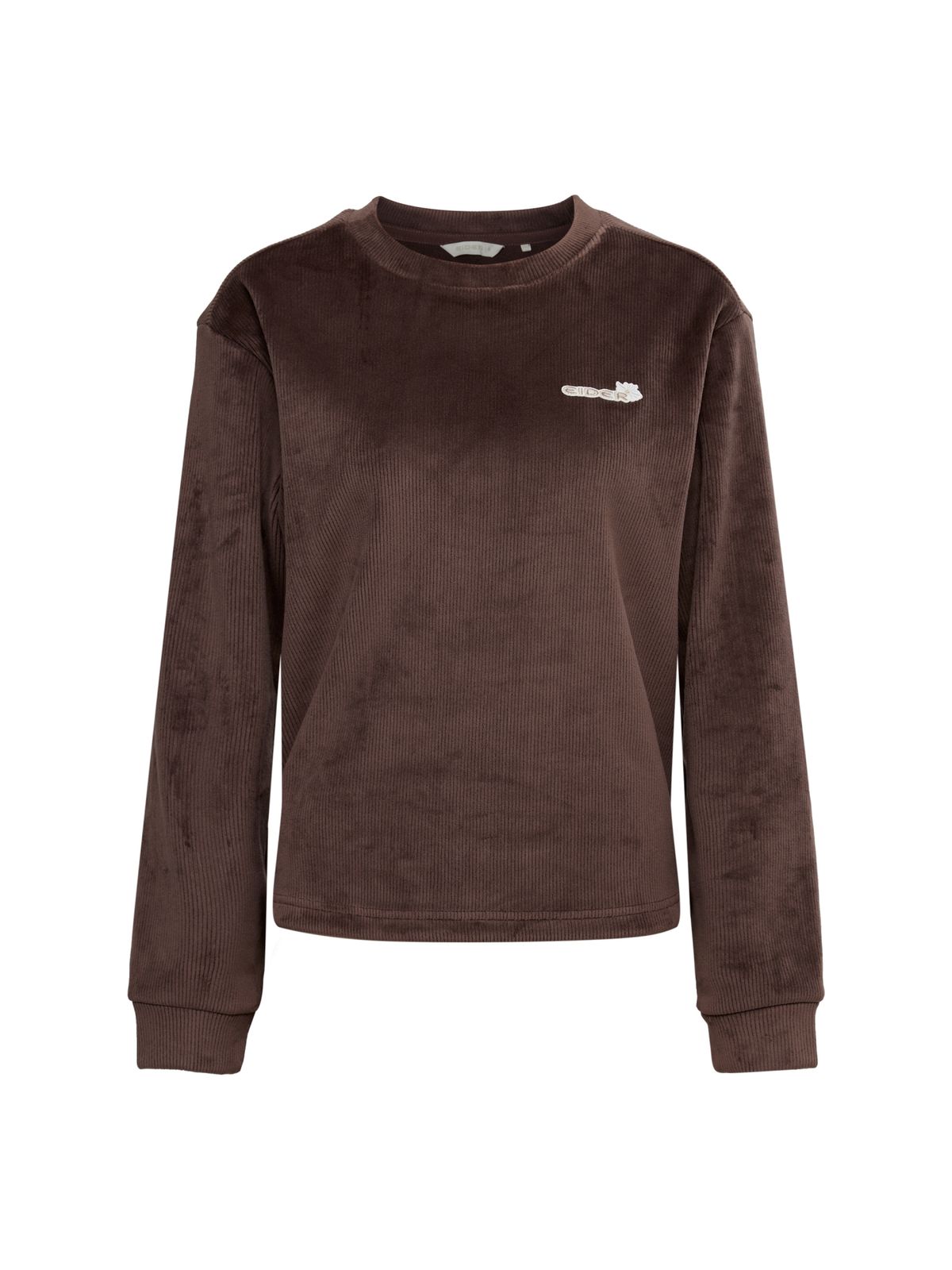 아이더(EIDER) VELOUR (벨로아) 여성 긴팔 MTM 티셔츠_Brown
