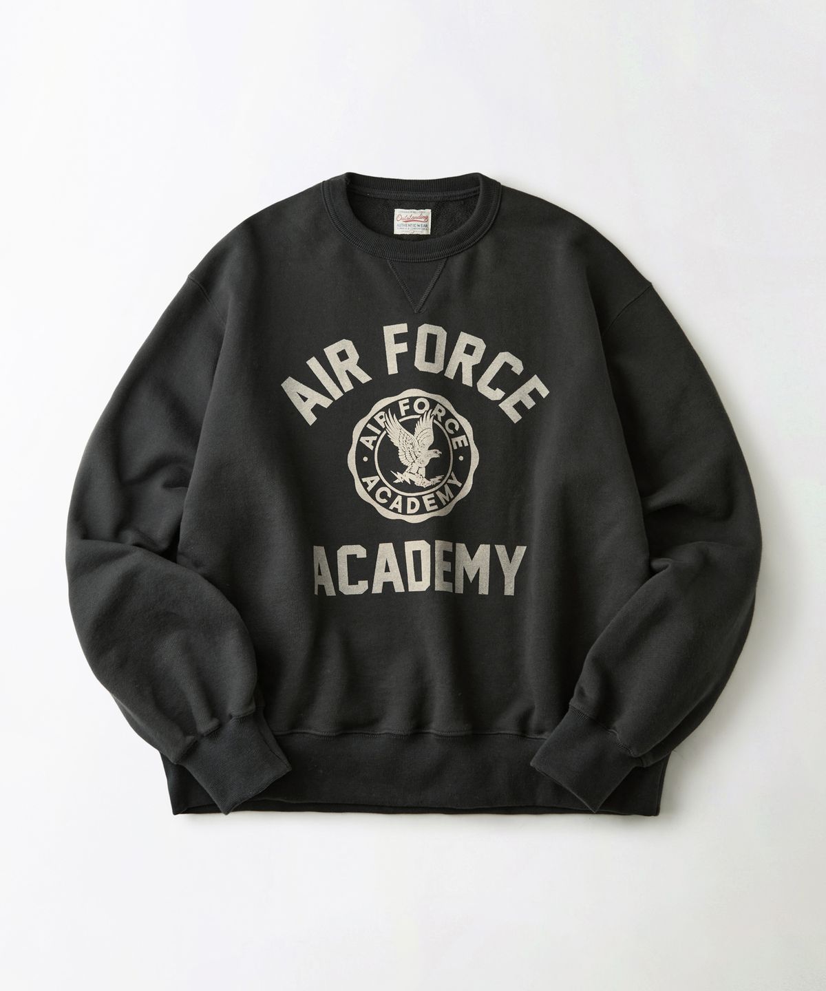 아웃스탠딩(OUTSTANDING) MIL SERIES SWEAT(AIR FORCE)_CHARCOAL