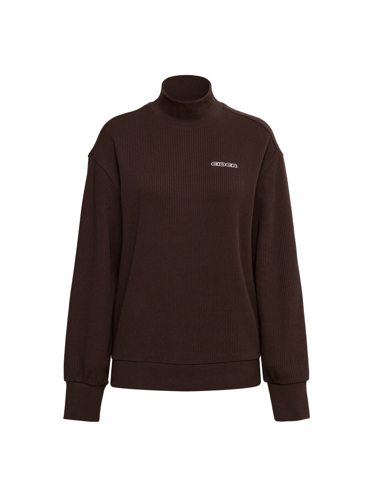 아이더(EIDER) WOOLY (울리) 여성 긴팔 터틀넥 티셔츠_Brown