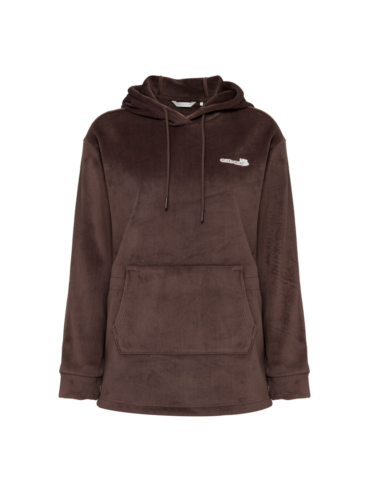 아이더(EIDER) VELOUR (벨로아) 여성 긴팔 후드 티셔츠_Brown