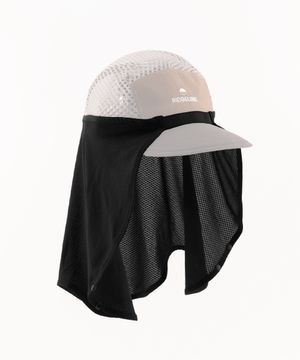 모자에 결합하는 자외선차단 햇빛가리개 rc