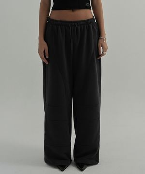 2Way Sweat Pants (CHARCOAL)
