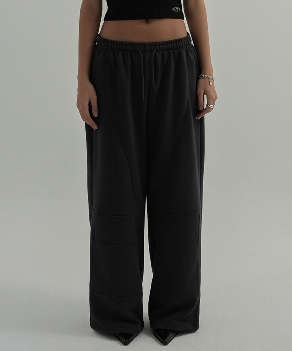 분트(VOONT) 2Way Sweat Pants (CHARCOAL)