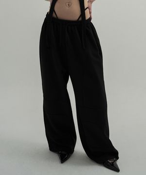 2Way Sweat Pants (BLACK)
