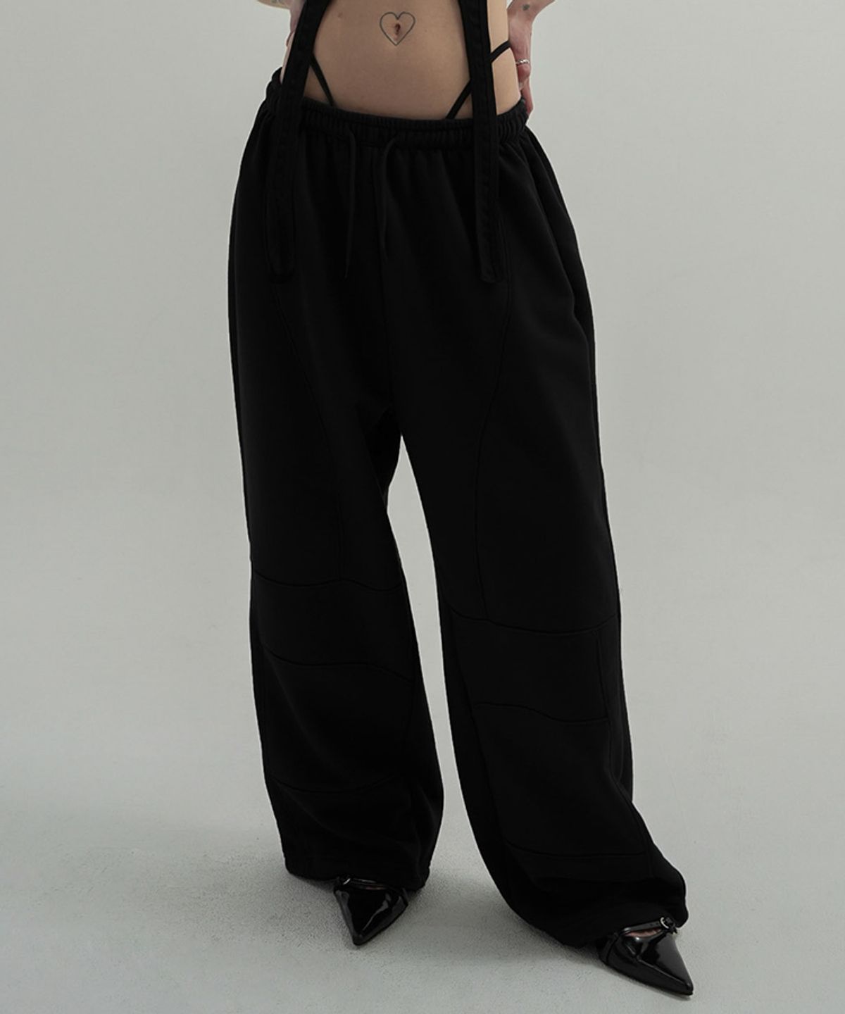 분트(VOONT) 2Way Sweat Pants (BLACK)