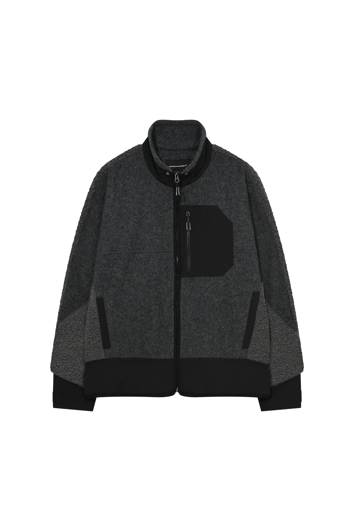 록히드마틴(LOCKHEED MARTIN) BOA PATCH FULL ZIP-UP (CHACOAL)