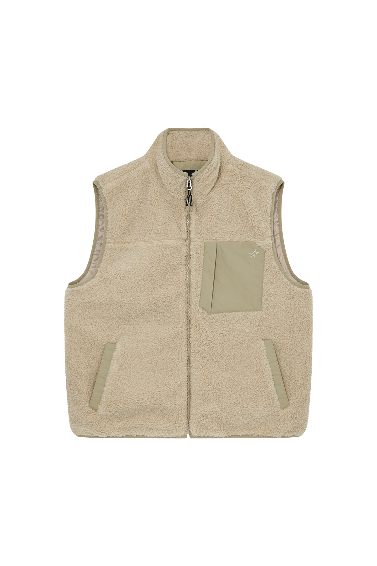 록히드마틴(LOCKHEED MARTIN) BOA FLEECE PATCH VEST (IVORY)